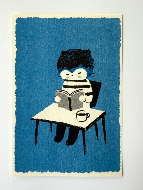 [Tsubame Books] Book & Coffee postcard