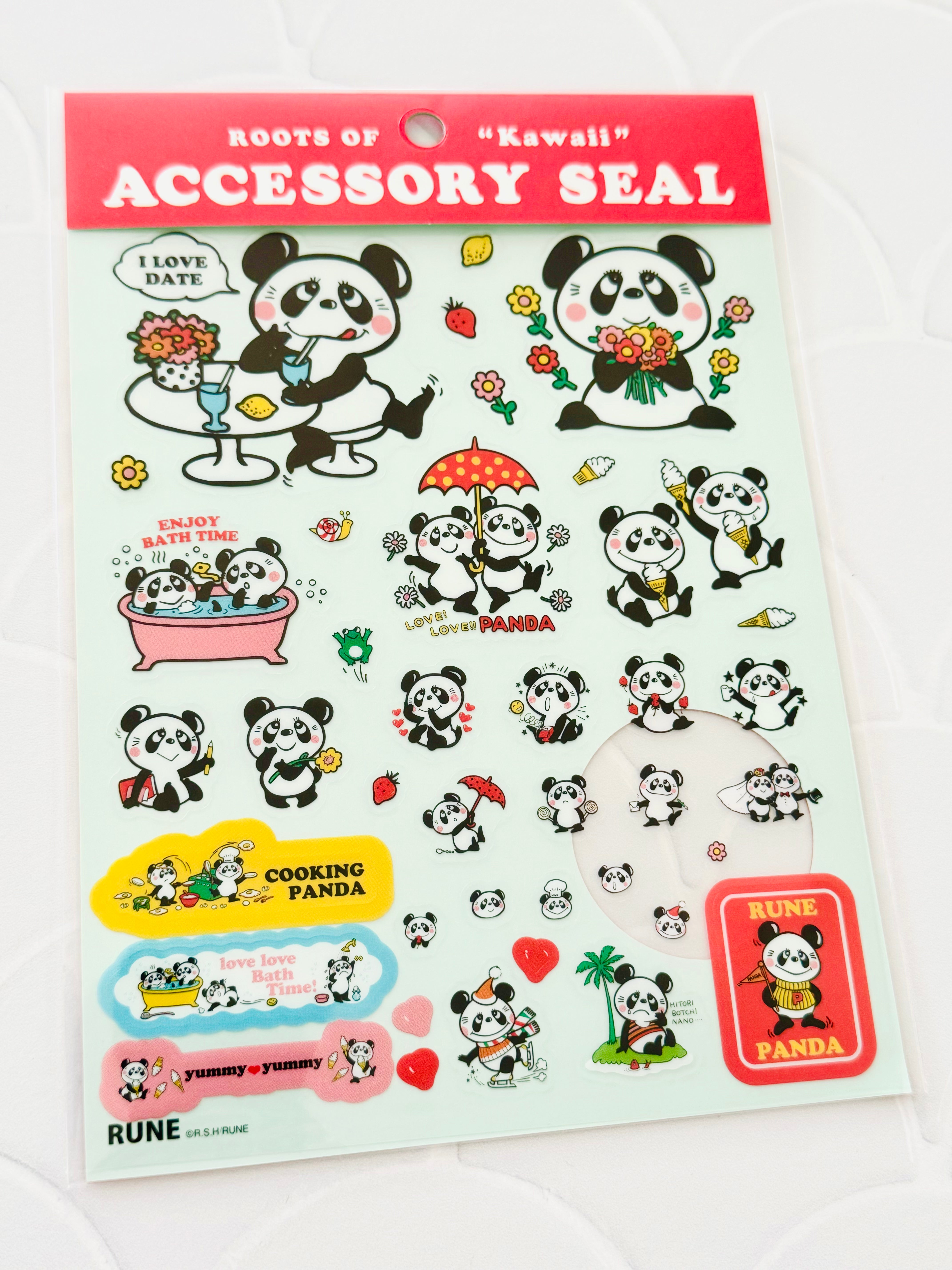 [Rune Naito] Roots of Kawaii Series 2 sticker sheet