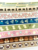 [Hamamonyo] Pug washi tape