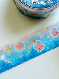 [SAIEN] Ocean Explorers • Sea Creatures washi tape