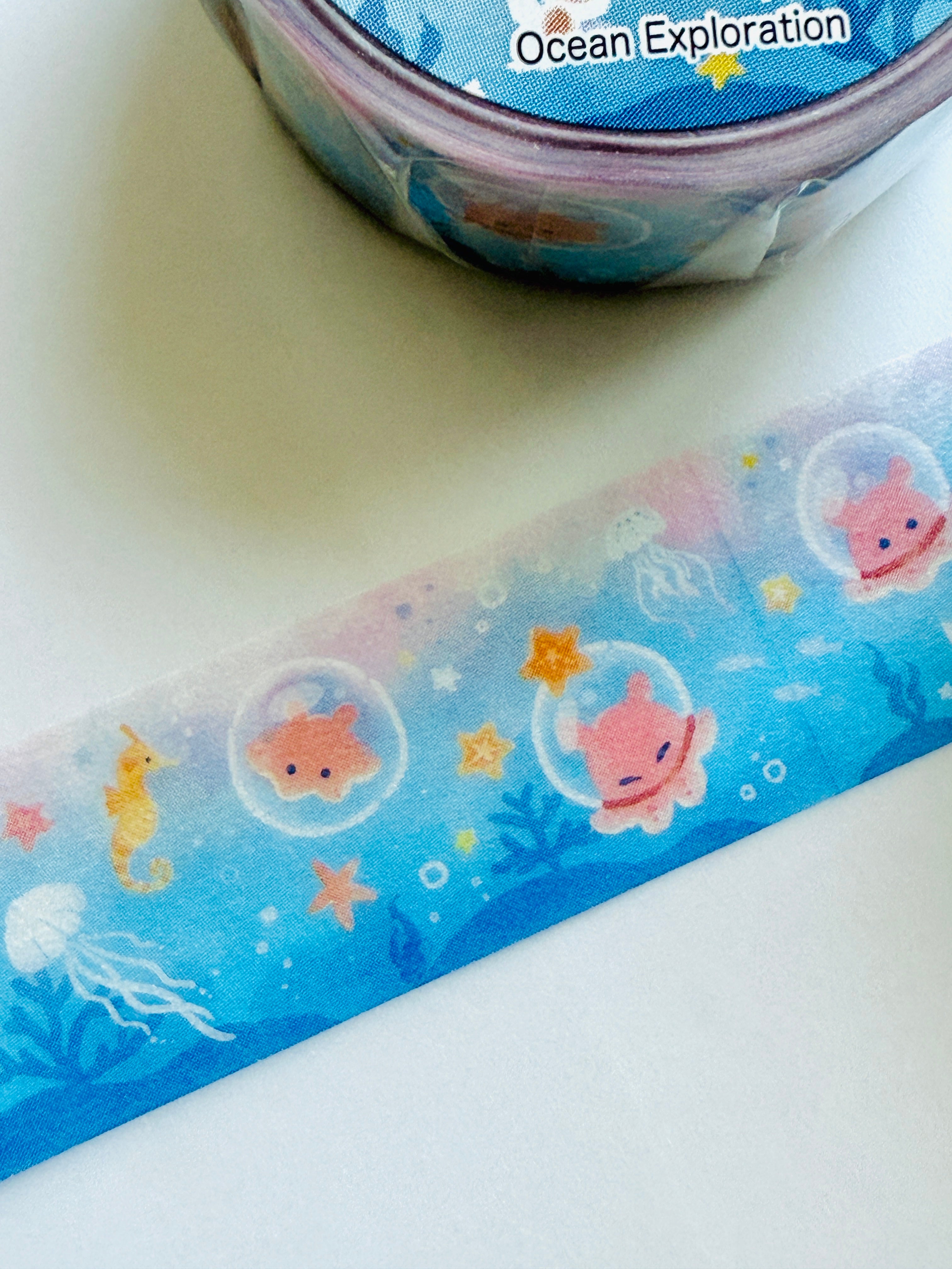 [SAIEN] Ocean Explorers • Sea Creatures washi tape