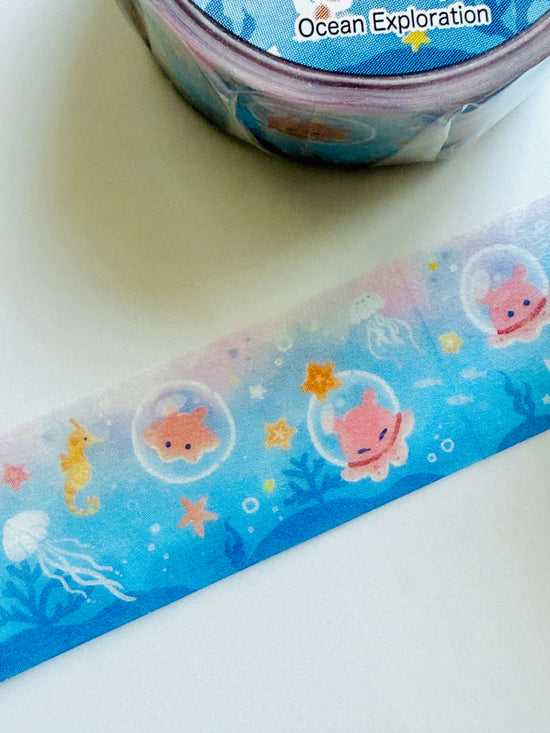 [SAIEN] Ocean Explorers • Sea Creatures washi tape