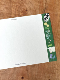 [4legs] Moo Milk Cat postcard