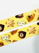 [mt] Animal Face Bread washi tape