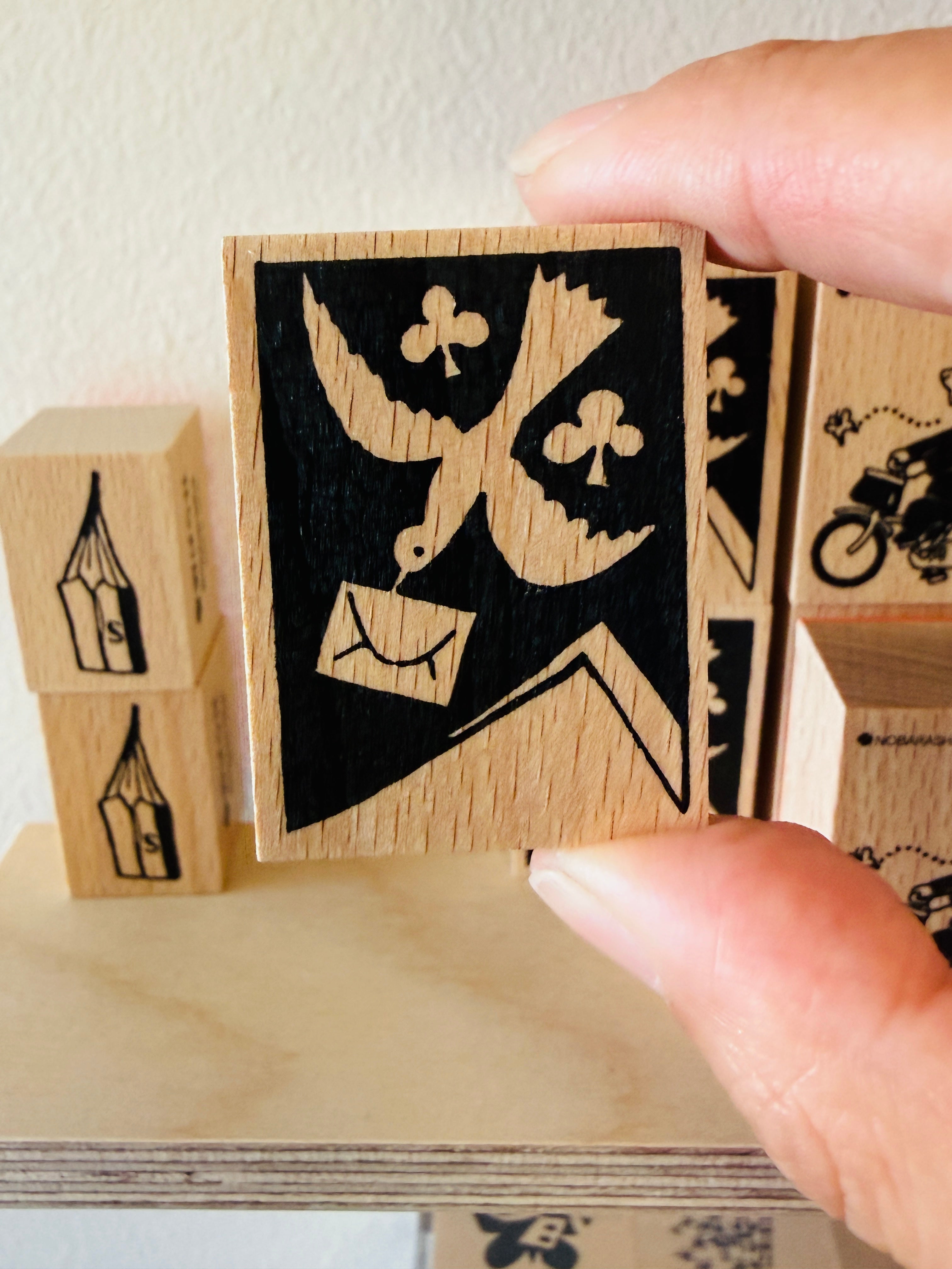 [Nobarasha] Sky Mail rubber stamp