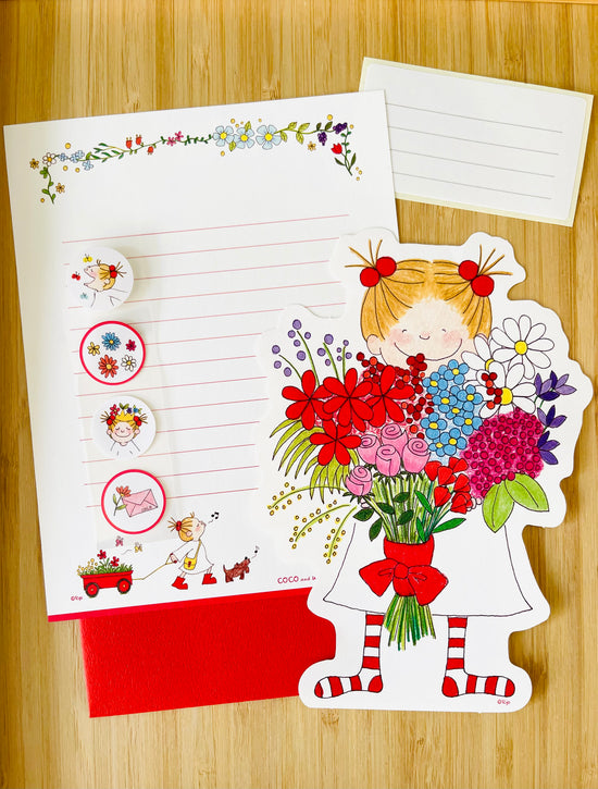 [Coco and Wondrous Gang] Coco Bouquet letter set