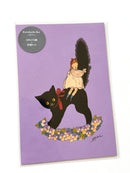 [Kurahashi Rei] With Cat postcard