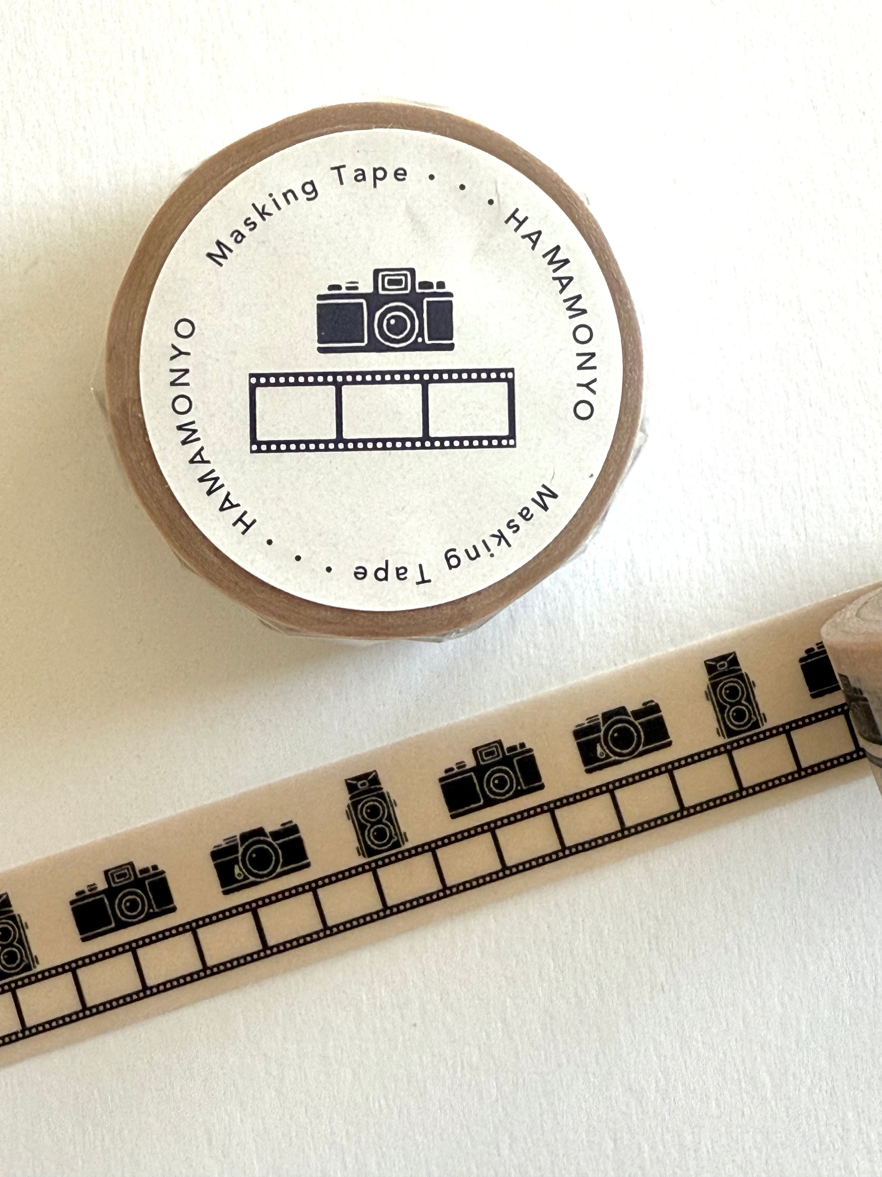 [Hamamonyo] Camera washi tape