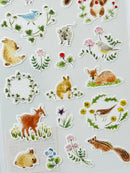 [4legs] Active Corp collaboration x Small Animals in Spring sticker sheet