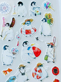 [Active] Oton x Penguin's Summer Vacation sticker sheet