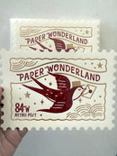 [ob1toy] Sparrow's Paper Wonderland • ob1toy x ROKKAKU collaboration Foil Stamp collaboration {Postage Stamp Cut}