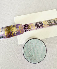 [SEAL-DO] Shinzi Katoh x Walking Literature series:  Tale of Genji, Cat Town, School Girl, Last Leaf, Takase River, Dandelions Bloom, Moon over Mountain washi tape