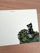 [4legs] Cat Seasons postcard