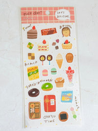 [Tomatomayu] nice day!! Oyatsu Time sticker sheet x SAIEN