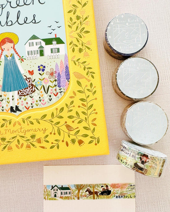[SEAL-DO] Shinzi Katoh x Walking Literature series: Anne of Green Gables washi tape
