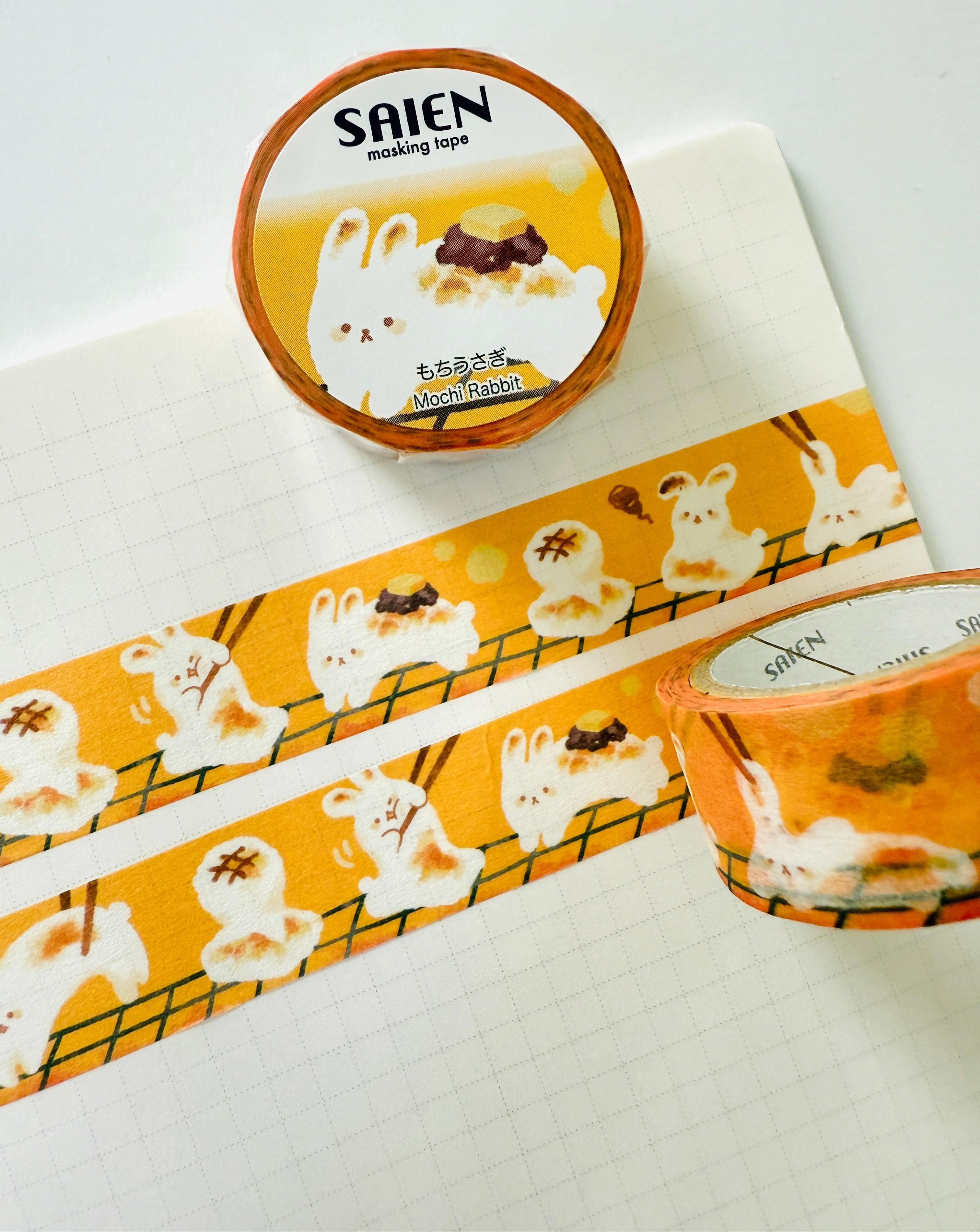 [SAIEN] Mochi Rabbit 🐰 washi tape