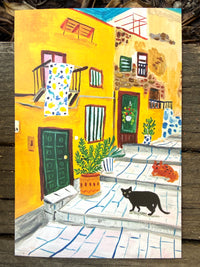 [Yuh Takahashi] Friends of Agrigento 🇮🇹 postcard