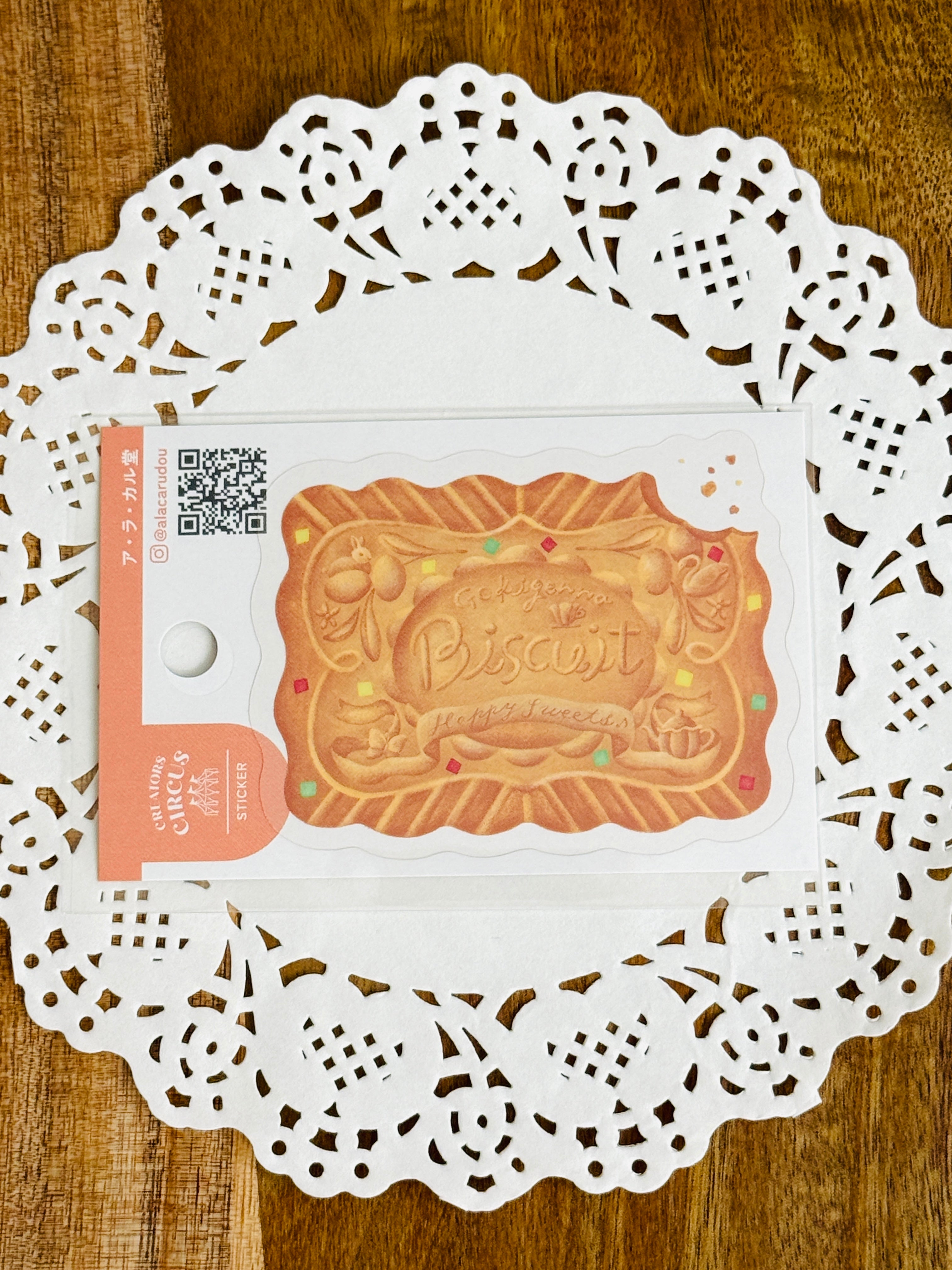 [alacarudou] Frontier Creators Circus x Biscuit sticker decal