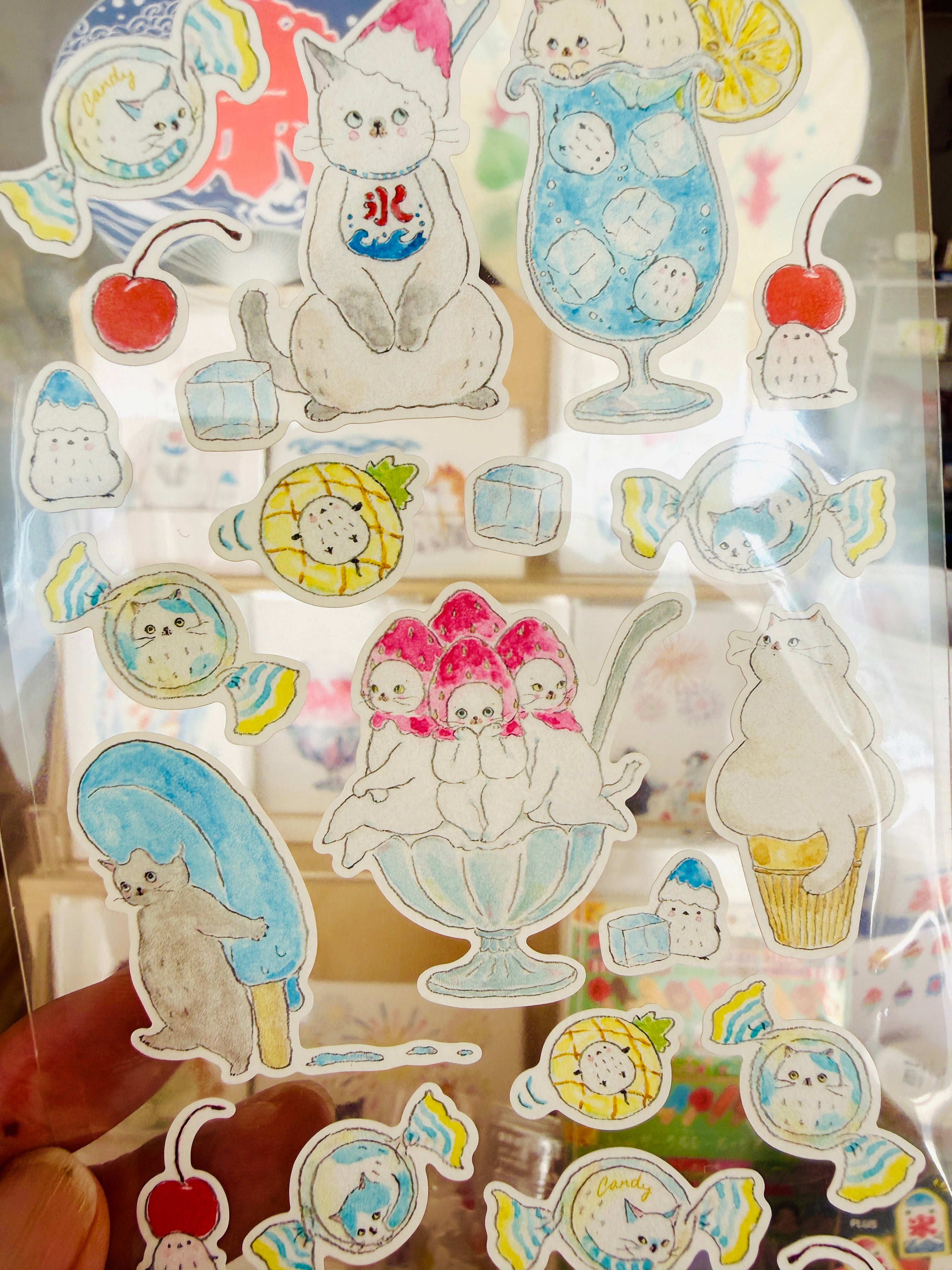 [TOCORO COMUGI] Summer Desserts sticker sheet