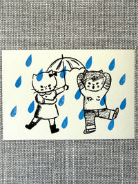 [Tsubame Books] Rainy Day postcard