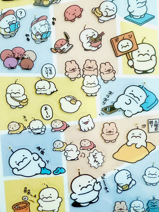 [Pocoro Challenge] Creators Circus collab x Days with Pocoro the Alien sticker sheet