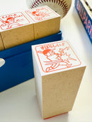 Baseball Prompts ⚾️ rubber stamp (Set of 5 with case)