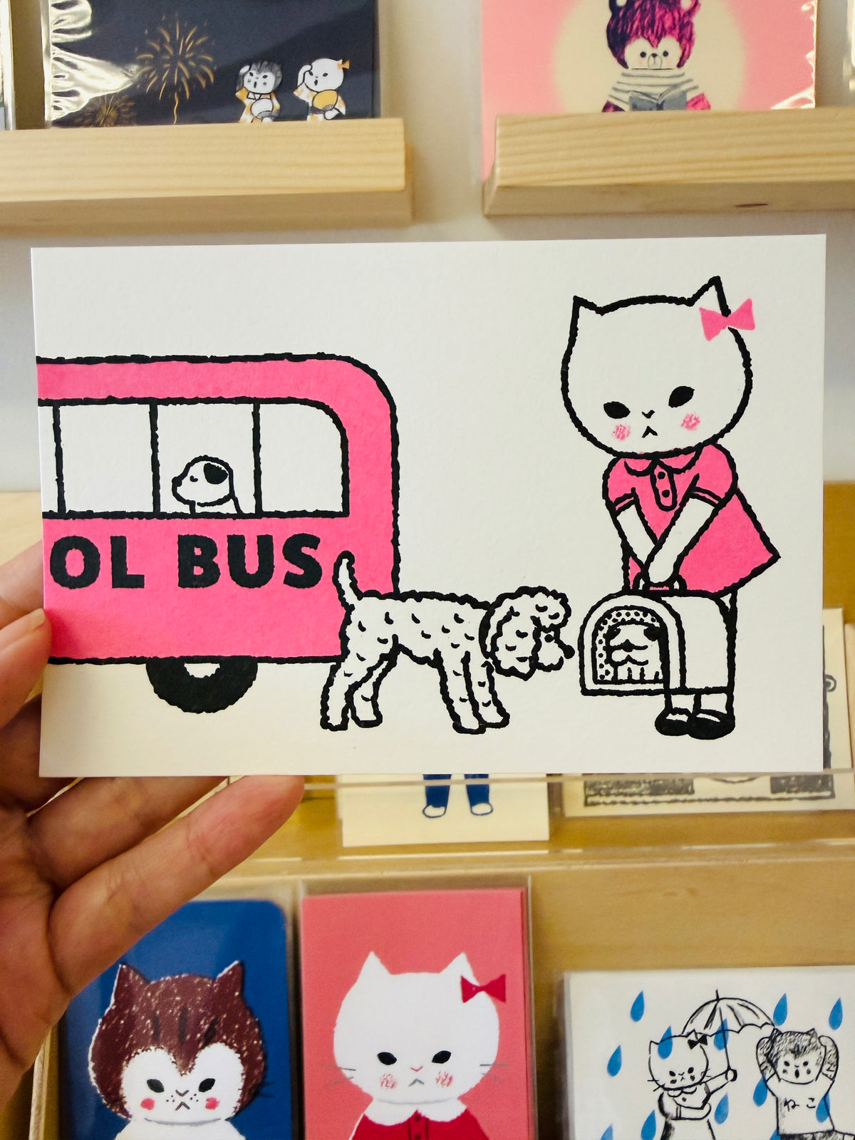 [Tsubame Books] Bus Stop Hello postcard