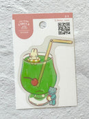 [maso] Bunny Melon Soda decal sticker