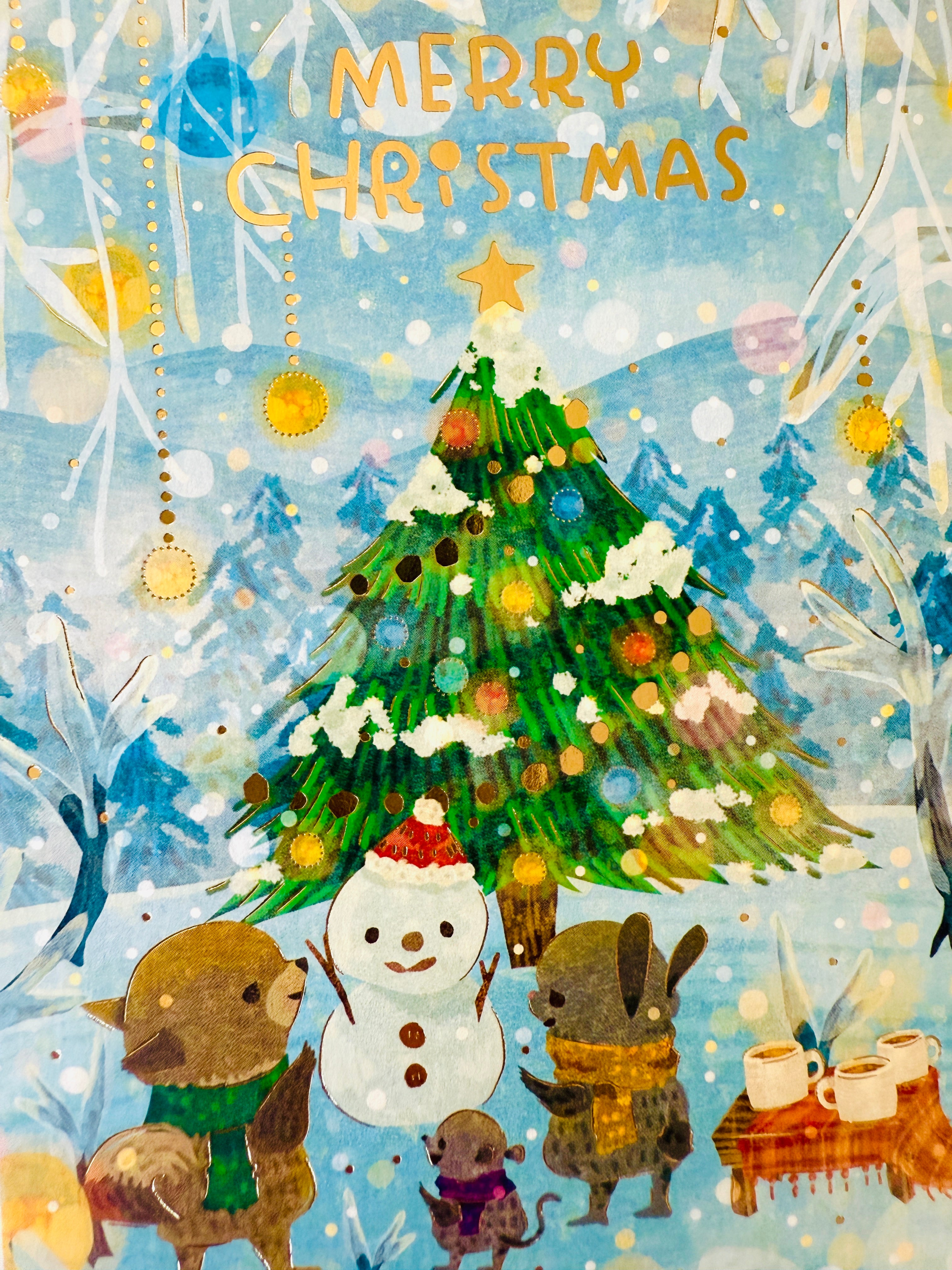 [Sorahana] Muumegu x Snowman postcard