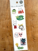 [SEAL-DO] Shinzi Katoh x OK! sticker sheet - set of 2