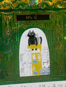 [SEAL-DO] Shinzi Katoh x Kenji Miyazawa: Magic Lantern Museum “The Cat Office” • Sparkling postcard