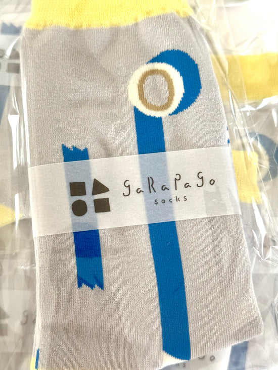 [GreenFlash] Garapago Washi Tape crew socks