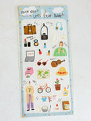 [Tomatomayu] nice day!! Holiday sticker sheet x SAIEN