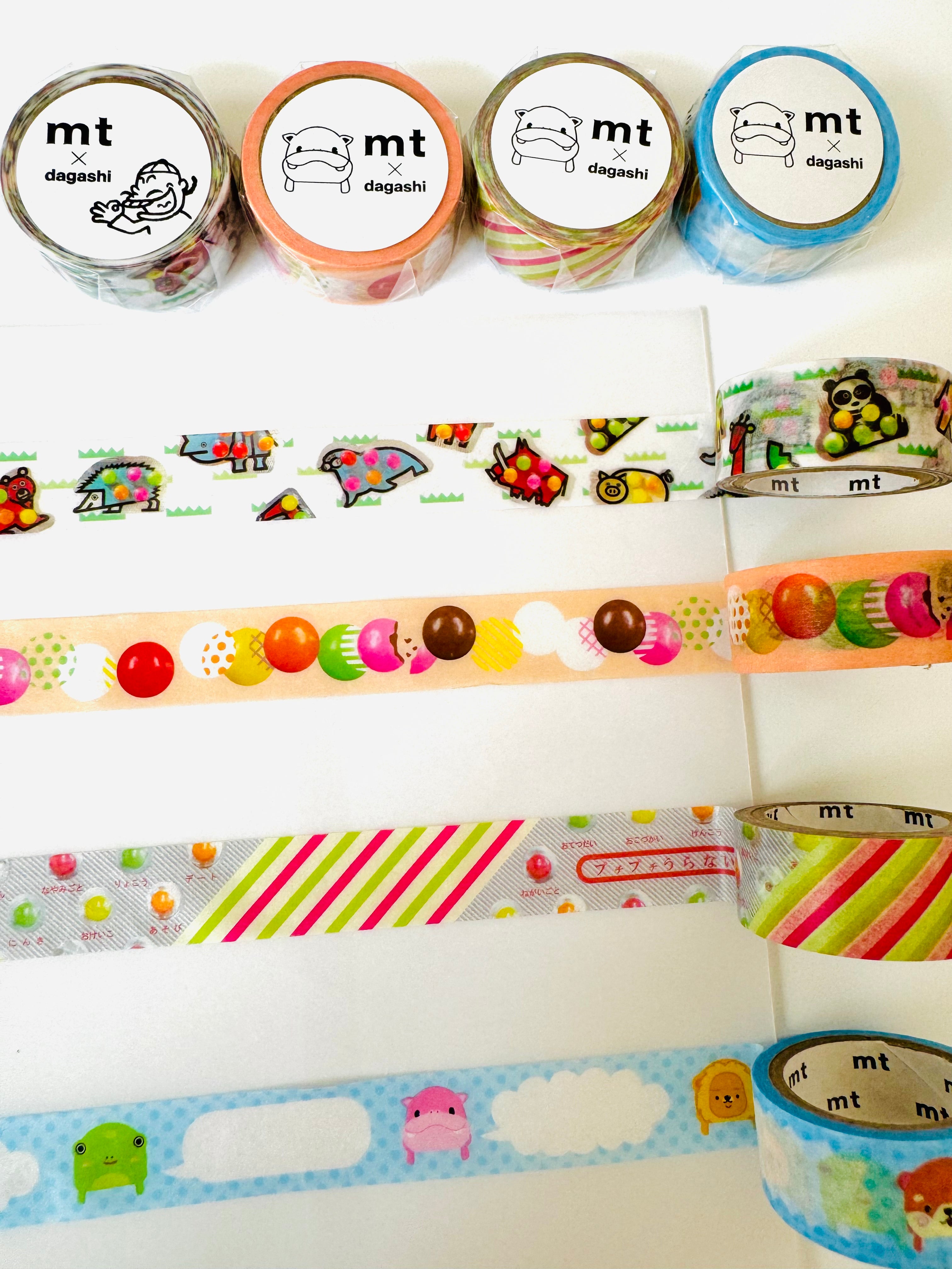 [mt] dagashi x choco series washi tape