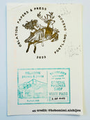 [Furukawashiko] Blank Japanese postcard note booklet