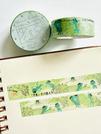 [SEAL-DO] Shinzi Katoh x Kappa by Ryunosuke Akutagawa washi tape