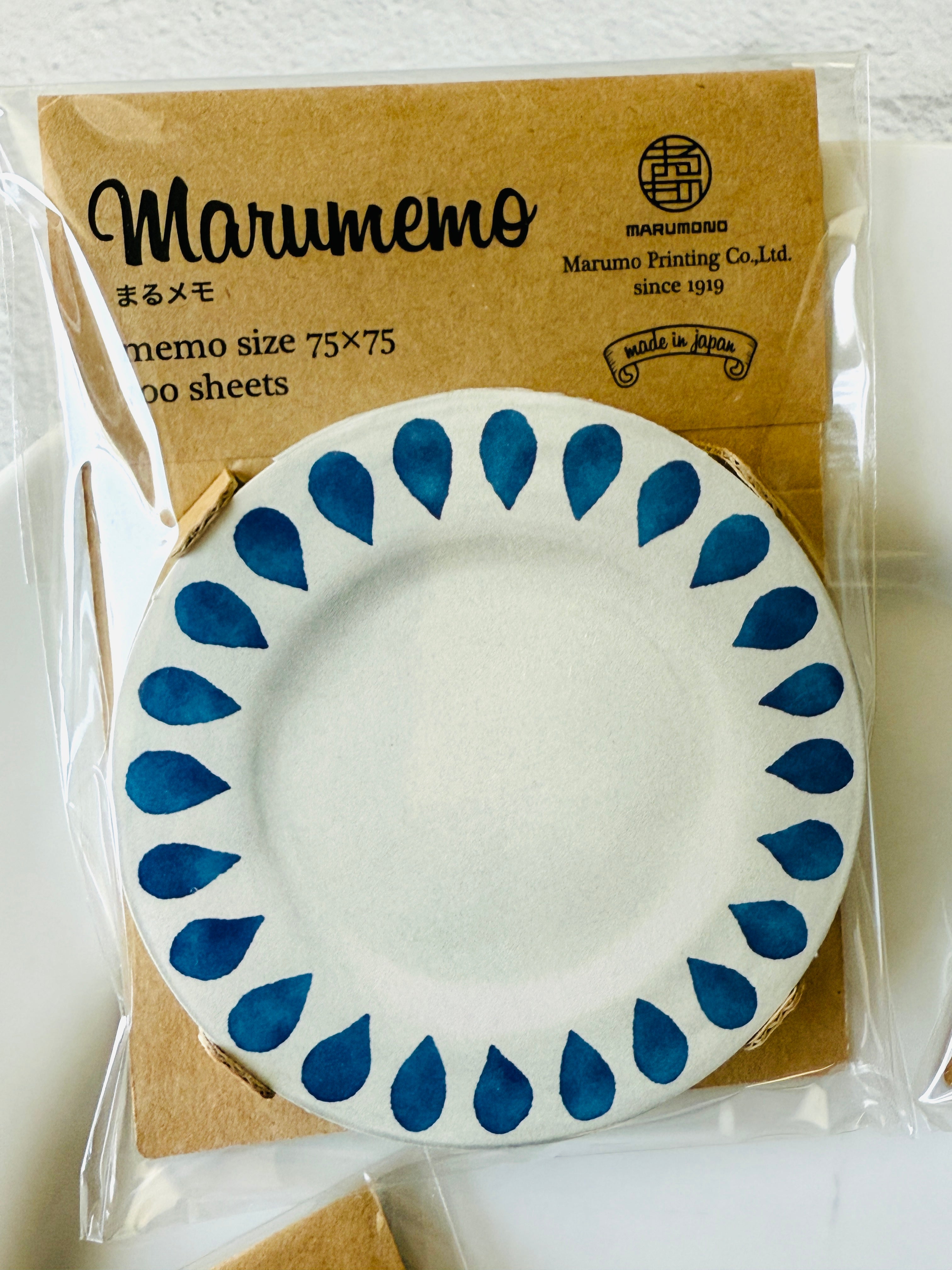 [Marumo] Plates Block Memo Pad