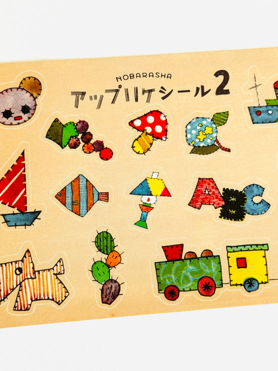 [Nobarasha] Applique 2 sticker sheet