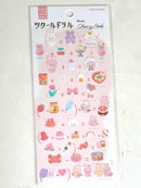 [Kamio] To Make Cooking series • Cherry Pink sticker sheet {no restock}