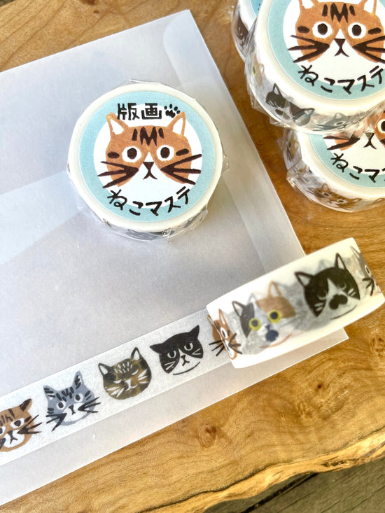 [4legs] Cat Moods & Expressions tape {last stock • being discontinued}