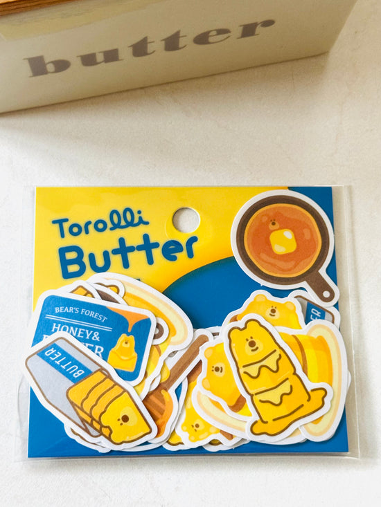 [World Craft] Torolli Butter Cookie Animals flake stickers (last chance • no restock)