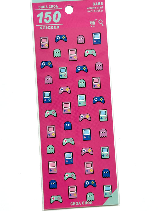 [MIND WAVE] Gaming in the ‘80s mini sticker sheet