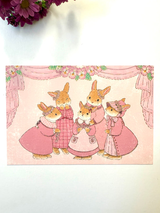 [Akane Kotoko] Rabbits Spring Recital postcard