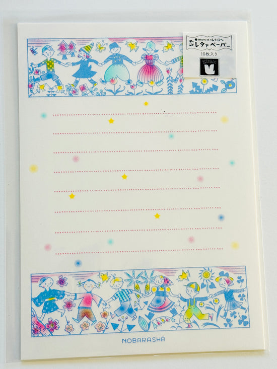 [Nobarasha] Children Dance & Konpeito Letter Writing sheets