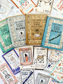 [SEAL-DO] Shinzi Katoh x Kenji Miyazawa "The Nighthawk Star" Ex Libris Booklet · Letterpress Stickers (Copy)