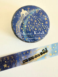 [SEAL-DO] Shinzi Katoh x Kenji Miyazawa Magic Lantern Museum series x washi tape collection