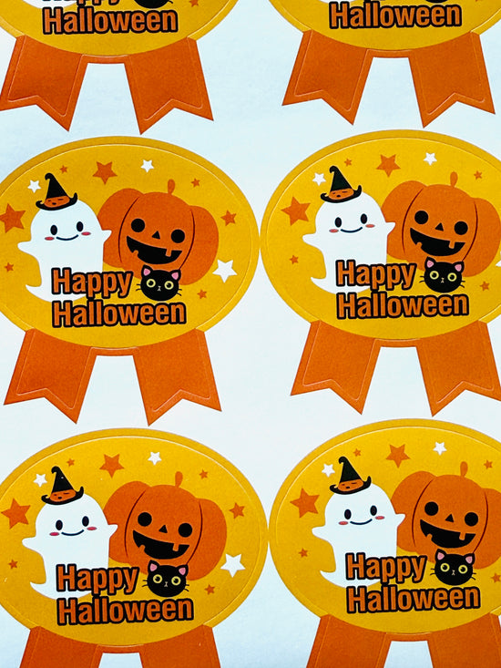 Halloween Gift Tag sicker sheet