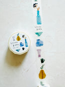 [Miki Tamura] Glass Green washi tape