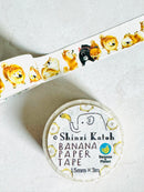 [SEAL-DO] Shinzi Katoh x Playful Shiba Banana Paper washi tape