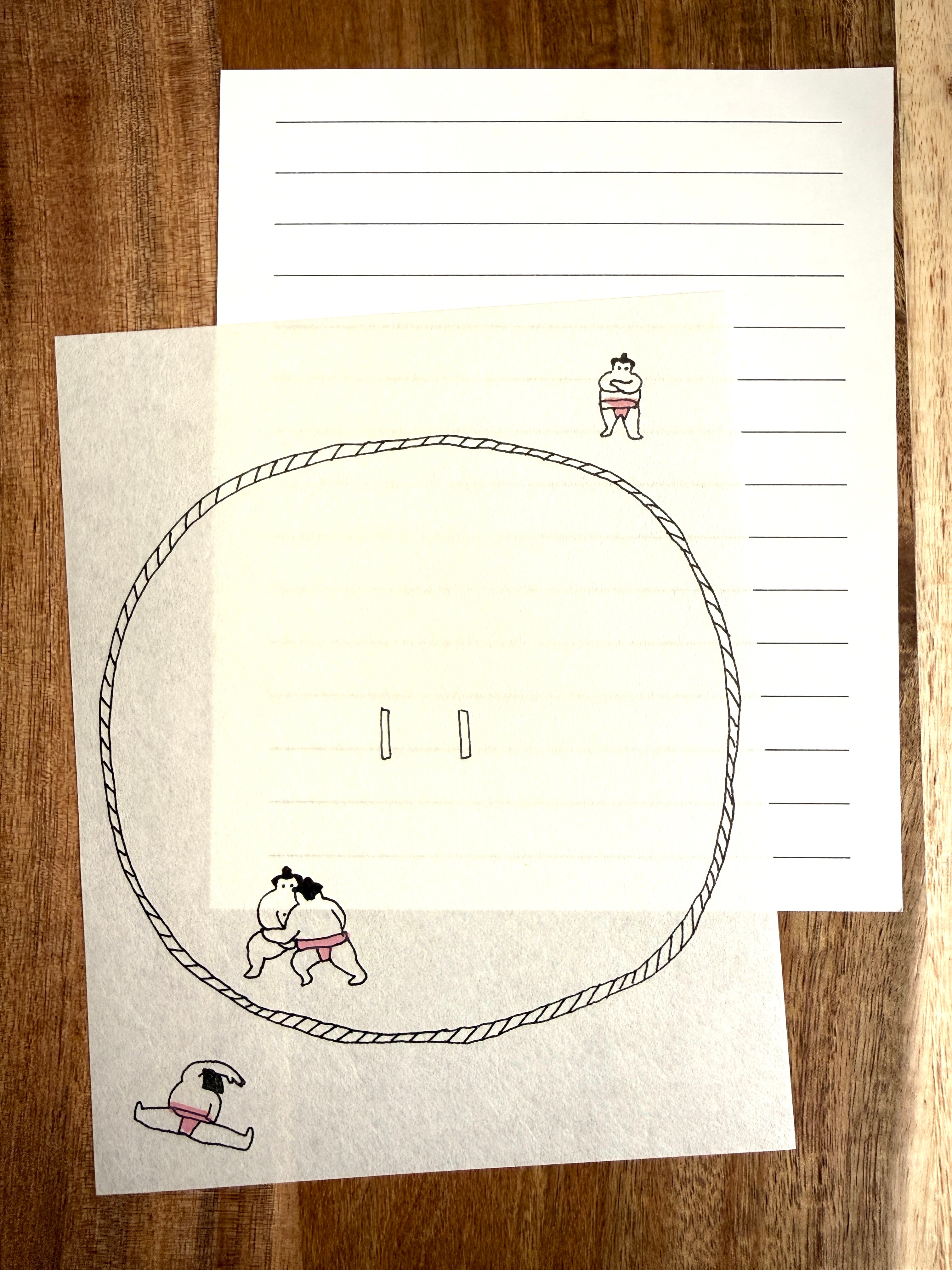 [Furukawashiko] Sumo letter set
